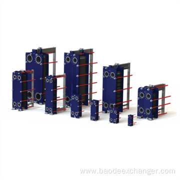 Semi-Welded Plate Heat Exchanger Condenser for Seawater